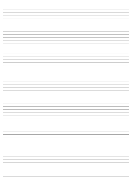 Lined Paper Template Printable pdf