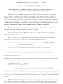 Fillable New York Statutory Power Of Attorney Short Form Printable pdf