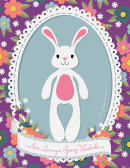 Paper Bunny Doll Template