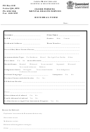 Older Persons Mental Health Service Referral Form - Cairns And Hinterland
