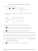Fillable Power Of Attorney Over Protected Person Or Minor Child Template Printable pdf