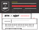 Stx X Schutt Helmet Measuring Tape