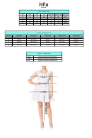 Iska London Dress Size Chart