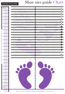 Debenhams Shoe Size Guide Chart