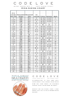 Code Love Ring Sizing Chart