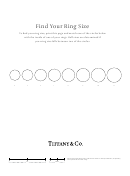 Tiffany And Co Ring Size Chart