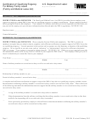 Form Wh-384 - Certification Of Qualifying Exigency For Military Family Leave (family And Medical Leave Act)