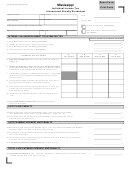 80-320 Form Mississippi Individual Income Tax Interest And Penalty Worksheet