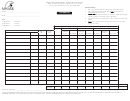 Hours Worked Timesheet Template