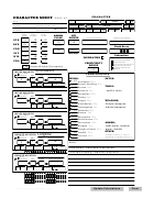 Character Sheet D&d 5e - Dwarf Cleric printable pdf download