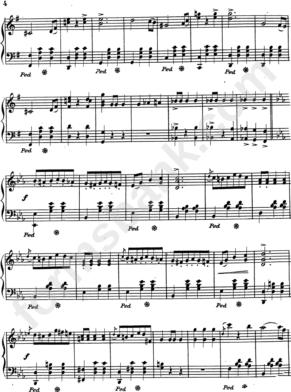 Batt Waltz By (Johann Strauss Operetta)