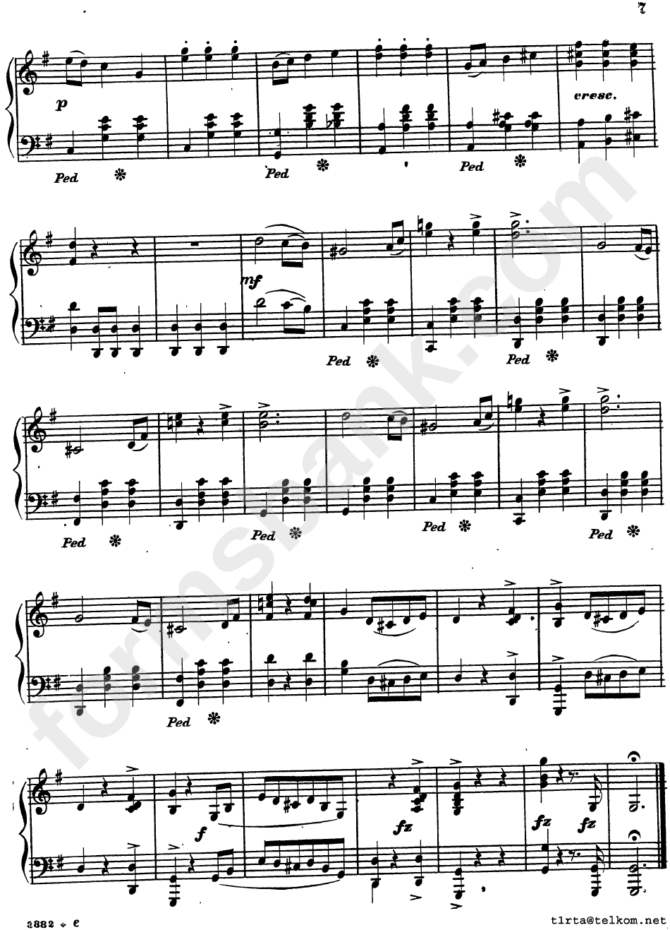 Batt Waltz By (Johann Strauss Operetta)