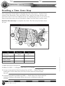 Reading A Time Zone Map