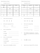 Rational Numbers Review Printable pdf