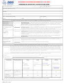 Dds-1207 - Commercial Driver Self-certification Form