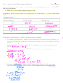 Scientific Notation On The Calculator Worksheet