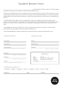 Student Waiver Form - Elevate Yoga
