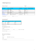 Child Pugh Score Printable pdf