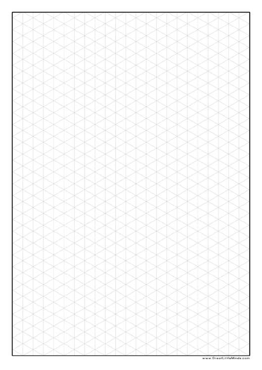 Isometric Paper Printable pdf