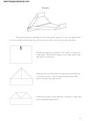 Condor Paper Airplane Instructions