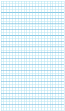 Grid Paper (blue On White)