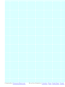 Graph Paper - Square (blue On White)