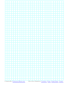Grid Paper (0.5 Centimeter, Blue On White)